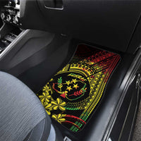 Reggae Kosrae Liberation Day Car Mats September 8 Polynesian Tattoo - Polynesian Pride