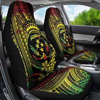 Reggae Kosrae Liberation Day Car Seat Cover September 8 Polynesian Tattoo - Polynesian Pride