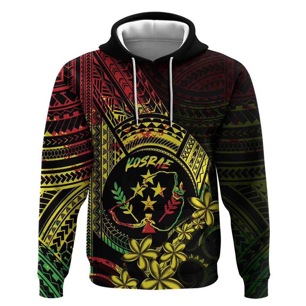 Reggae Kosrae Liberation Day Hoodie September 8 Polynesian Tattoo - Polynesian Pride