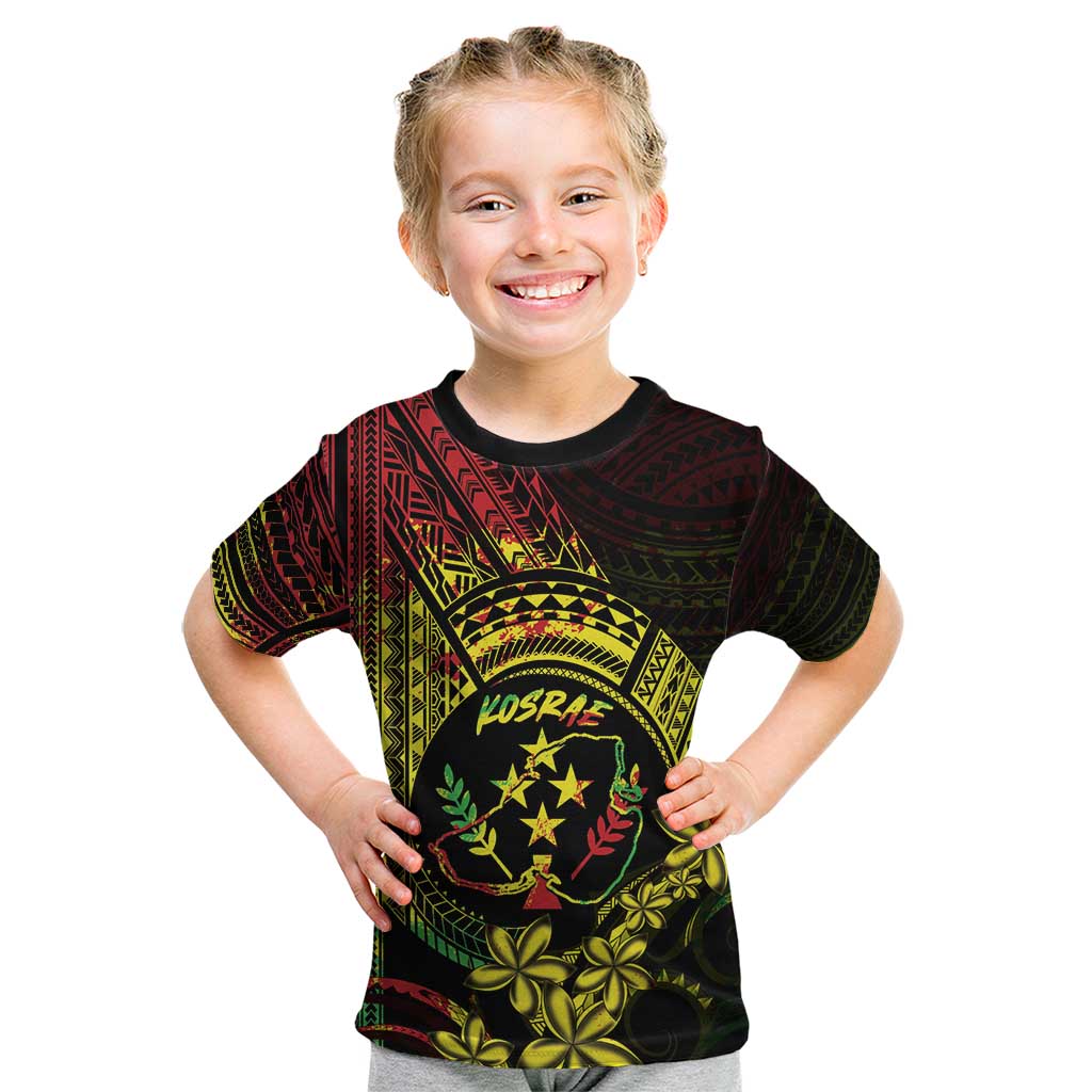 Reggae Kosrae Liberation Day Kid T Shirt September 8 Polynesian Tattoo LT14 Reggae - Polynesian Pride