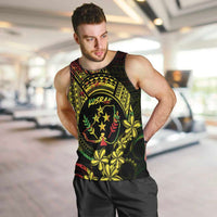 Reggae Kosrae Liberation Day Men Tank Top September 8 Polynesian Tattoo - Polynesian Pride