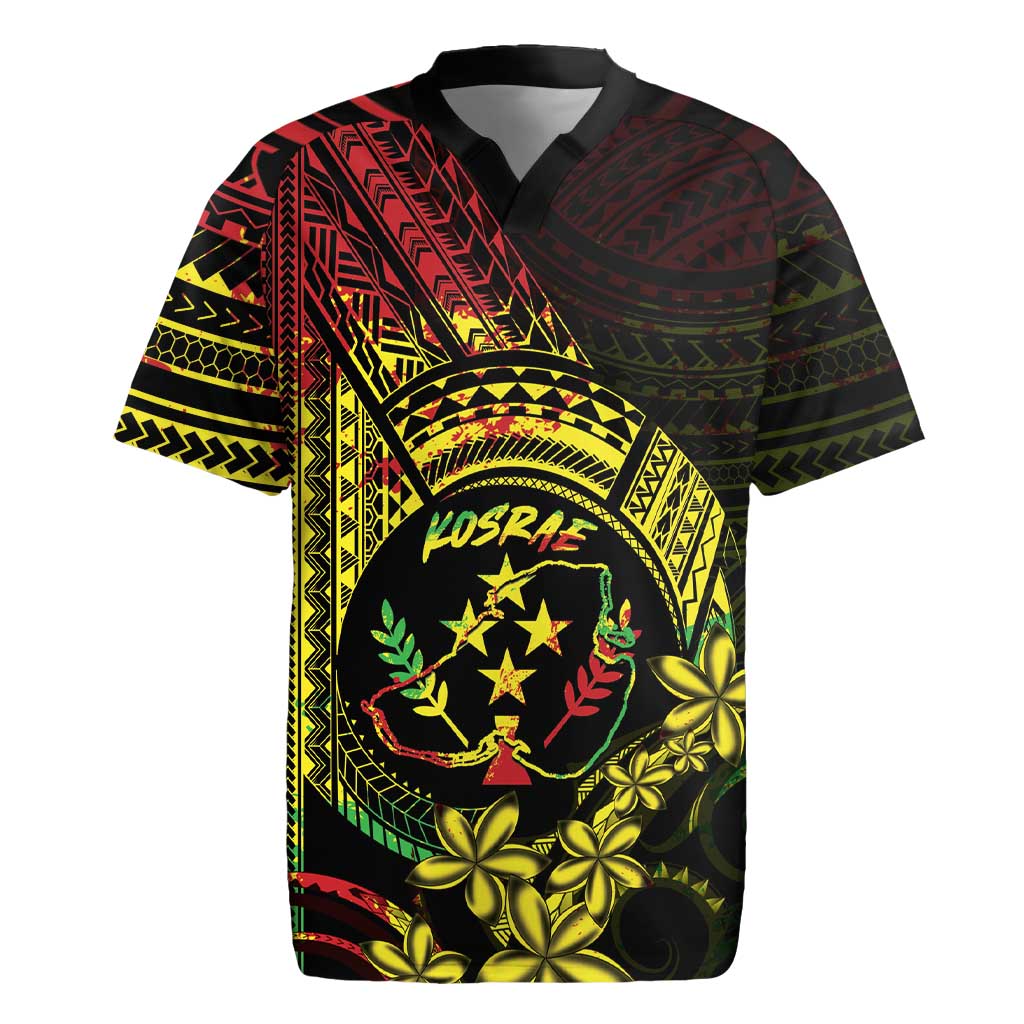 Reggae Kosrae Liberation Day Rugby Jersey September 8 Polynesian Tattoo - Polynesian Pride