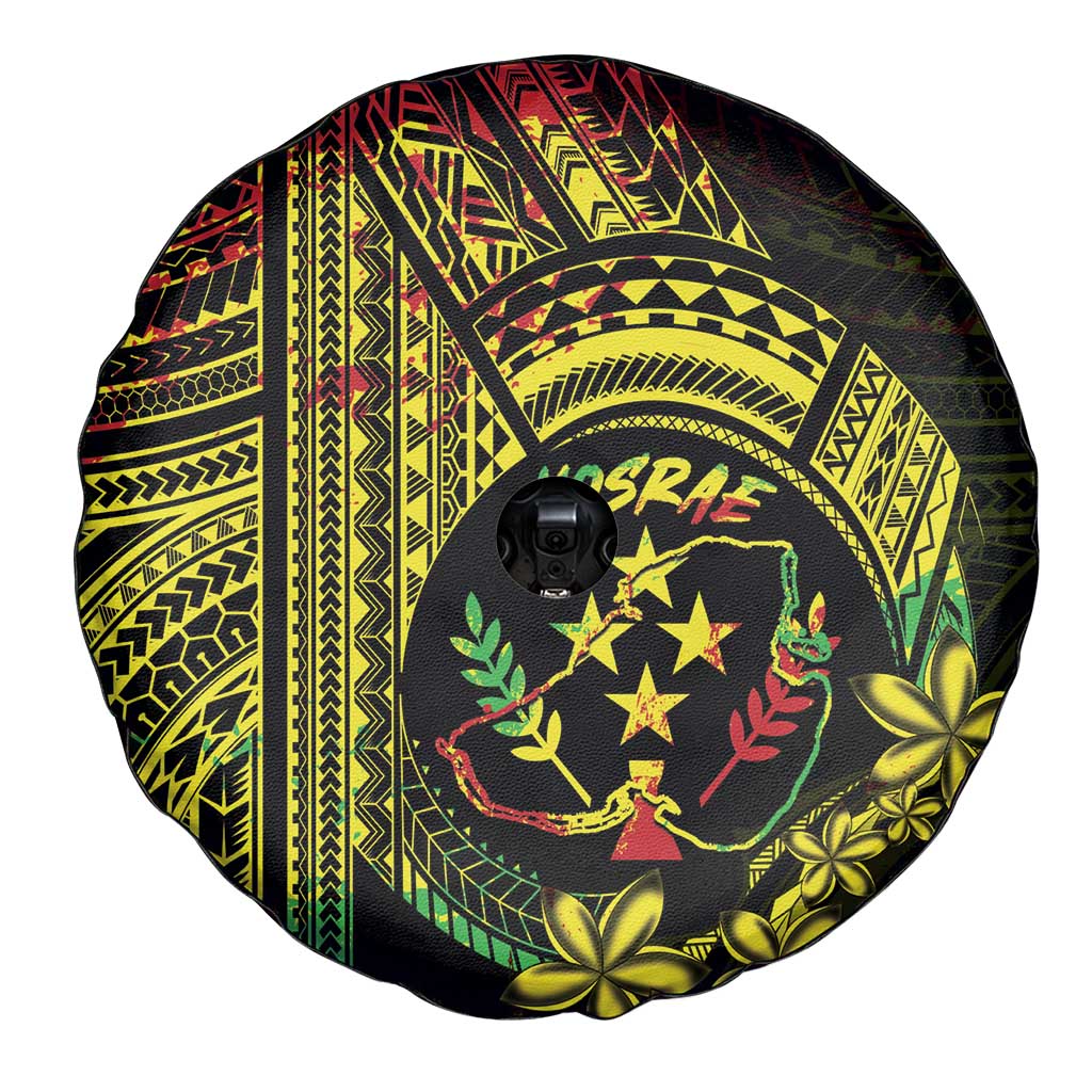 Reggae Kosrae Liberation Day Spare Tire Cover September 8 Polynesian Tattoo - Polynesian Pride