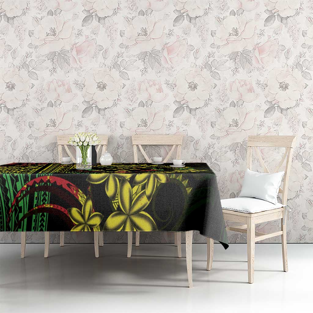 Reggae Kosrae Liberation Day Tablecloth September 8 Polynesian Tattoo LT14 - Polynesian Pride