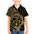 Gold Kosrae Liberation Day Hawaiian Shirt September 8 Polynesian Tattoo - Polynesian Pride