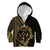 Gold Kosrae Liberation Day Kid Hoodie September 8 Polynesian Tattoo - Polynesian Pride