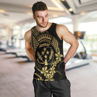 Gold Kosrae Liberation Day Men Tank Top September 8 Polynesian Tattoo - Polynesian Pride
