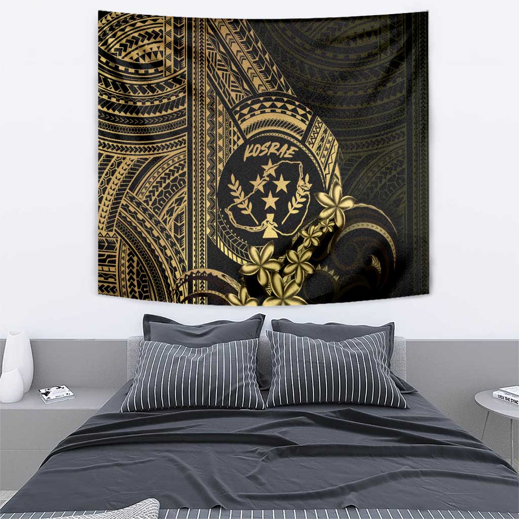 Gold Kosrae Liberation Day Tapestry September 8 Polynesian Tattoo - Polynesian Pride