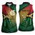 Personalised Long Live Vanuatu Independence Day Women Sleeveless Polo Shirt 45th Anniversary Woven Pattern - Polynesian Pride