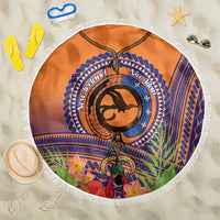 PNG New Ireland Province Beach Blanket Niu Ailan Necklace Polynesian Tattoo - Polynesian Pride