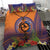 PNG New Ireland Province Bedding Set Niu Ailan Necklace Polynesian Tattoo - Polynesian Pride