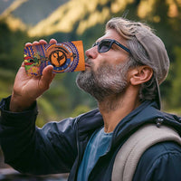 PNG New Ireland Province 4 in 1 Can Cooler Tumbler Niu Ailan Necklace Polynesian Tattoo - Polynesian Pride