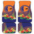 PNG New Ireland Province Car Mats Niu Ailan Necklace Polynesian Tattoo - Polynesian Pride