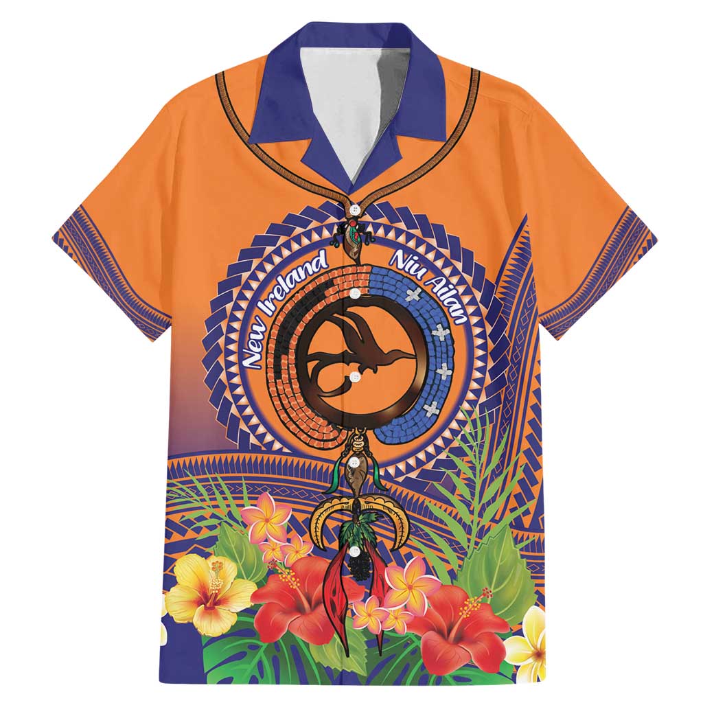 PNG New Ireland Province Family Matching Mermaid Dress and Hawaiian Shirt Niu Ailan Necklace Polynesian Tattoo - Polynesian Pride