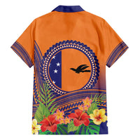 PNG New Ireland Province Family Matching Off Shoulder Short Dress and Hawaiian Shirt Niu Ailan Necklace Polynesian Tattoo LT14 - Polynesian Pride
