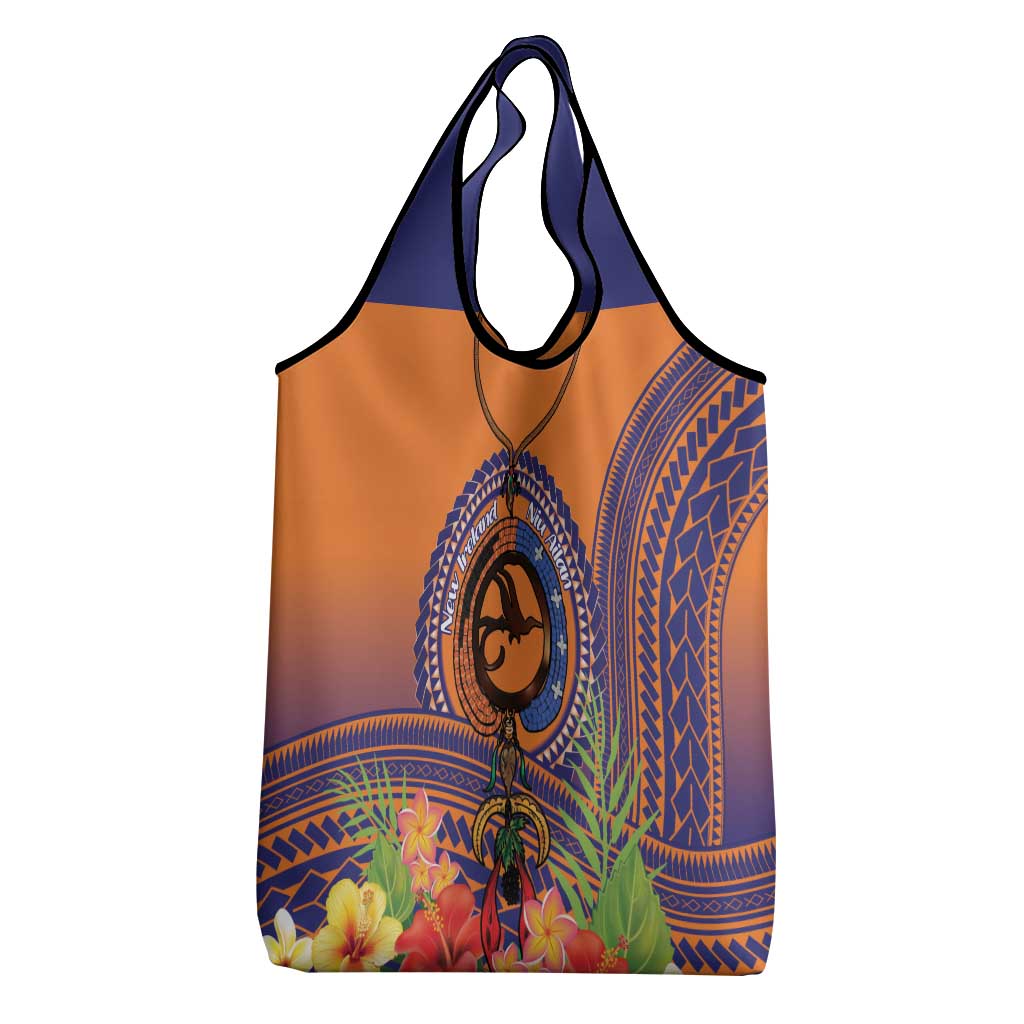 PNG New Ireland Province Grocery Bag Niu Ailan Necklace Polynesian Tattoo - Polynesian Pride