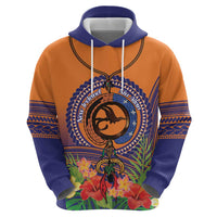 PNG New Ireland Province Hoodie Niu Ailan Necklace Polynesian Tattoo - Polynesian Pride