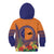 PNG New Ireland Province Kid Hoodie Niu Ailan Necklace Polynesian Tattoo - Polynesian Pride
