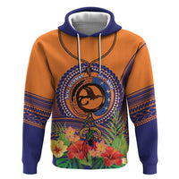 PNG New Ireland Province Zip Hoodie Niu Ailan Necklace Polynesian Tattoo - Polynesian Pride