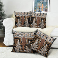 Wahaika New Zealand Pillow Cover Maori Weapon Kowhaiwhai Fern Poutama Motifs