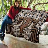 Wahaika New Zealand Quilt Maori Weapon Kowhaiwhai Fern Poutama Motifs
