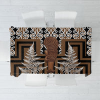 Wahaika New Zealand Tablecloth Maori Weapon Kowhaiwhai Fern Poutama Motifs