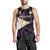 Custom Philippines Football Men Tank Top 2023 World Cup Go Filipinas Feather Black Version LT14 - Polynesian Pride