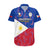 Philippines Football Hawaiian Shirt 2023 World Cup Go Filipinas Feather Flag Version LT14 Blue - Polynesian Pride