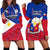 Philippines Football Hoodie Dress 2023 World Cup Go Filipinas Feather Flag Version LT14 - Polynesian Pride