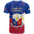 Philippines Football T Shirt 2023 World Cup Go Filipinas Feather Flag Version LT14 - Polynesian Pride