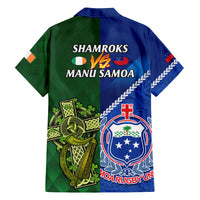 samoa-and-ireland-rugby-family-matching-off-shoulder-long-sleeve-dress-and-hawaiian-shirt-2023-world-cup-manu-samoa-with-shamrocks