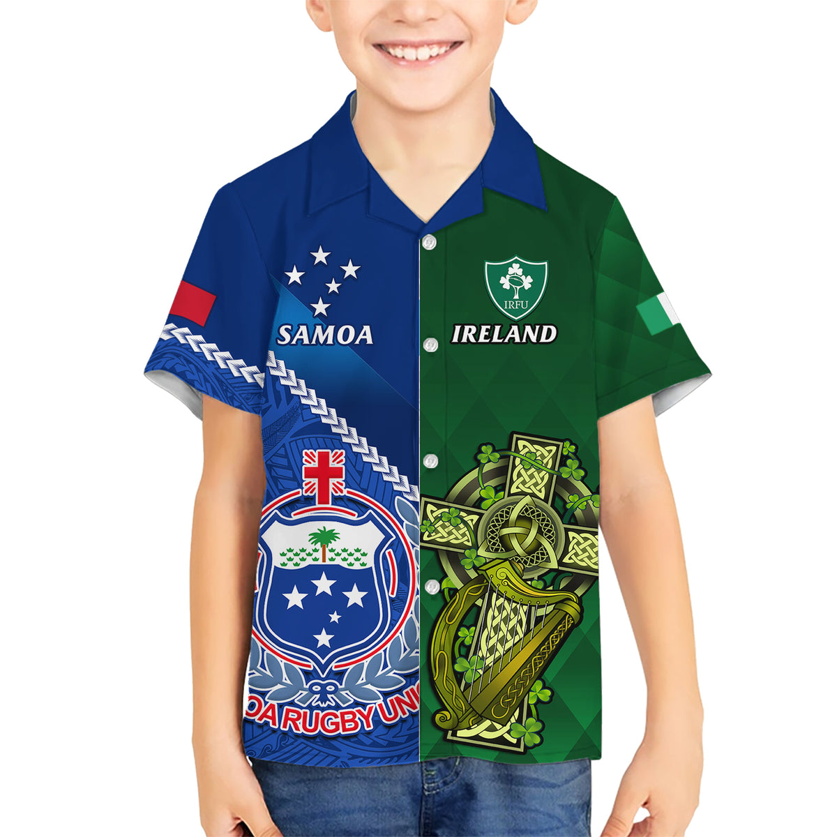 custom-samoa-and-ireland-rugby-hawaiian-shirt-2023-world-cup-manu-samoa-with-shamrocks