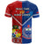 Samoa And Tonga Rugby T Shirt 2023 World Cup Manu Samoa With Ikale Tahi LT14 - Polynesian Pride