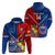 Custom Samoa And Tonga Rugby Hoodie 2023 World Cup Manu Samoa With Ikale Tahi LT14 - Polynesian Pride