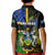 South Sea Islanders Kid Polo Shirt Kanakas With Solomon Islands Coat Of Arms LT14 - Polynesian Pride