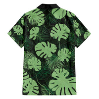 Green Hawaii Kukui Nut Lei Family Matching Summer Maxi Dress and Hawaiian Shirt Hawaiian Pattern Monstera Tropical Vibes - Polynesian Pride