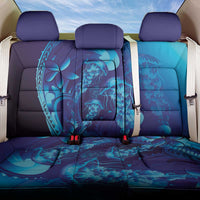 Purple Paradise Polynesia Jellyfish Back Car Seat Cover Plumeria Polynesian Tattoo Glowing Vibes LT14 One Size Purple - Polynesian Pride