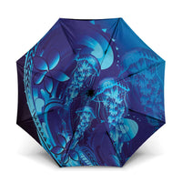 Purple Paradise Polynesia Jellyfish Umbrella Plumeria Polynesian Tattoo Glowing Vibes