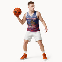 Personalised Samoa Independence Day Basketball Jersey 64th Anniversary Toa O Samoa LT14 - Polynesian Pride
