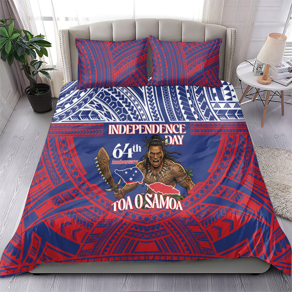 Samoa Independence Day Bedding Set 64th Anniversary Toa O Samoa LT14 - Polynesian Pride