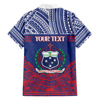 Personalised Samoa Independence Day Hawaiian Shirt 64th Anniversary Toa O Samoa