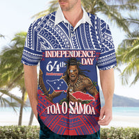 Personalised Samoa Independence Day Hawaiian Shirt 64th Anniversary Toa O Samoa