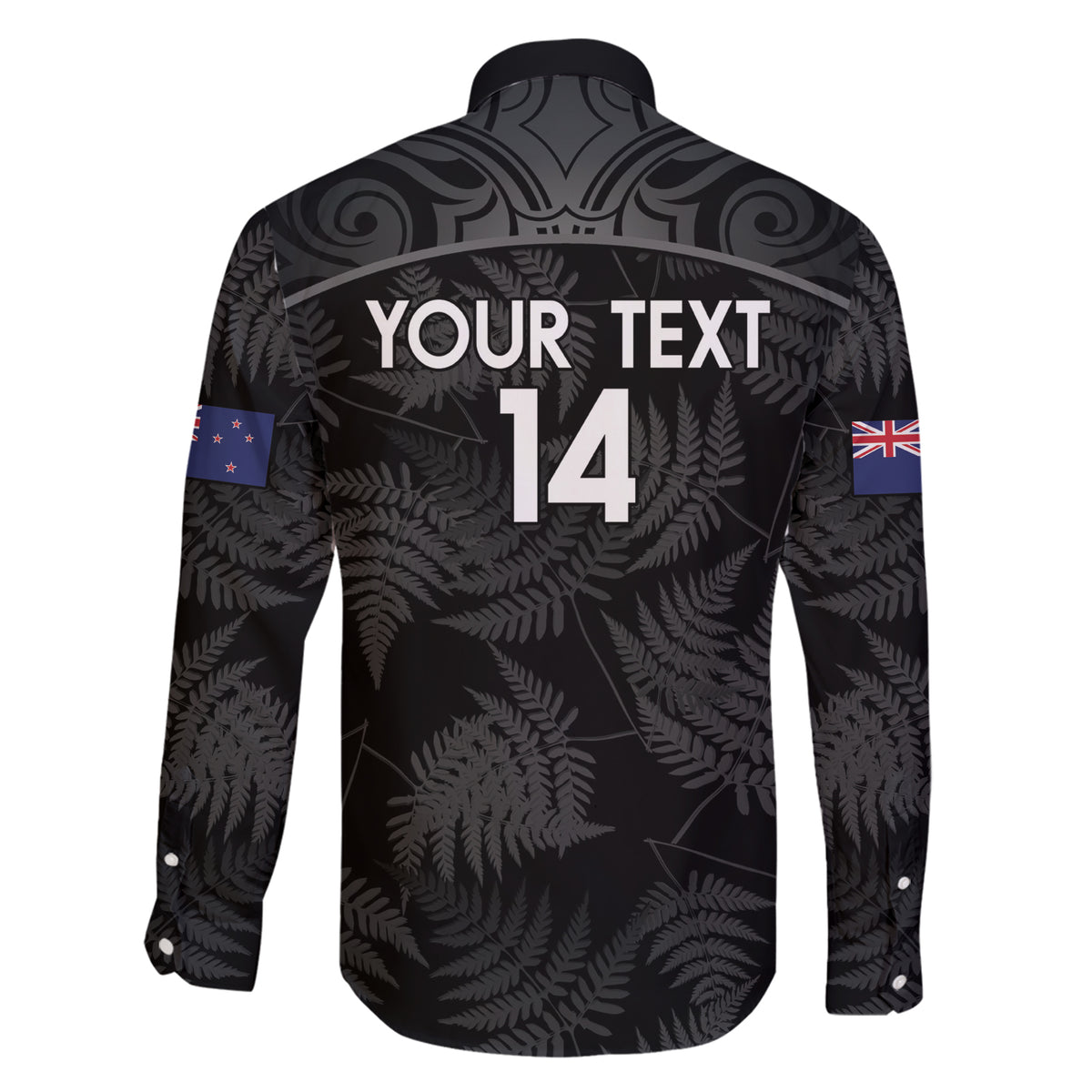 Custom New Zealand Silver Fern Football Family Matching Short Sleeve Bodycon Dress and Hawaiian Shirt Summer 2024 Olympic Go Aotearoa