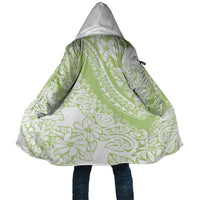 Polynesian Tiare Flower Sage Green Pastel Cloak LT14 Unisex Sage Green - Polynesian Pride