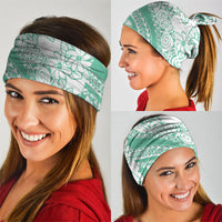 Polynesian Tiare Flower Cyan Pastel Vibes Neck Gaiter LT14 - Polynesian Pride
