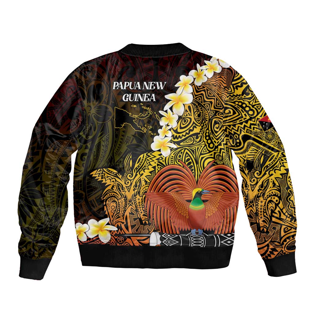 Papua New Guinea 1975 Bomber Jacket Create Our History Inspire Our Future LT14 - Polynesian Pride
