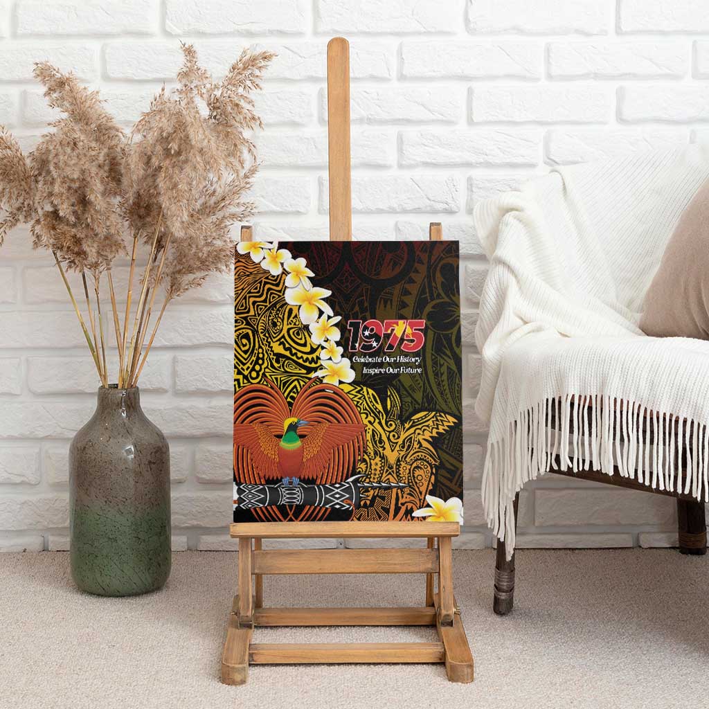 Papua New Guinea 1975 Canvas Wall Art Create Our History Inspire Our Future - Polynesian Pride