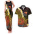 Papua New Guinea 1975 Couples Matching Tank Maxi Dress and Hawaiian Shirt Create Our History Inspire Our Future - Polynesian Pride