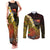 Papua New Guinea 1975 Couples Matching Tank Maxi Dress and Long Sleeve Button Shirt Create Our History Inspire Our Future - Polynesian Pride
