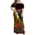 Papua New Guinea 1975 Family Matching Off Shoulder Maxi Dress and Hawaiian Shirt Create Our History Inspire Our Future - Polynesian Pride